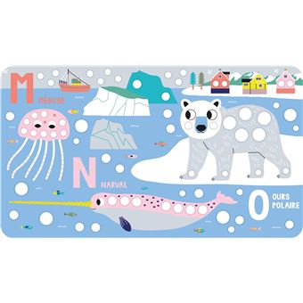 Gommettes rondes Abécédaire