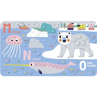 Gommettes rondes Abécédaire