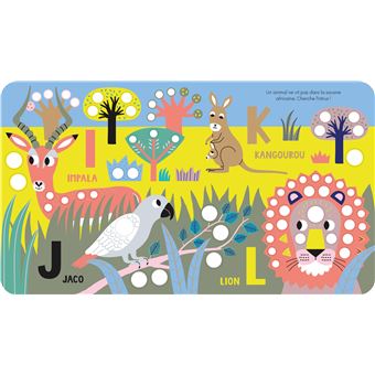 Gommettes rondes Abécédaire