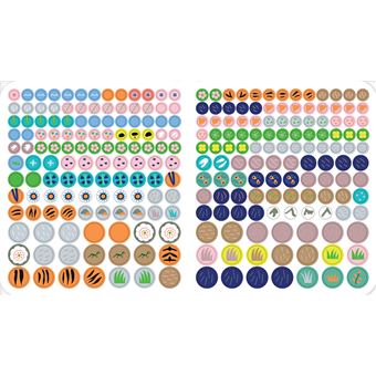 Gommettes rondes Abécédaire