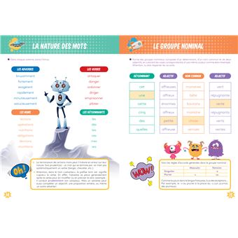 Les super-héros de l'orthographe, 8-10 ans