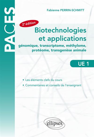 UE1 biotechnologies et applications, génie génétique