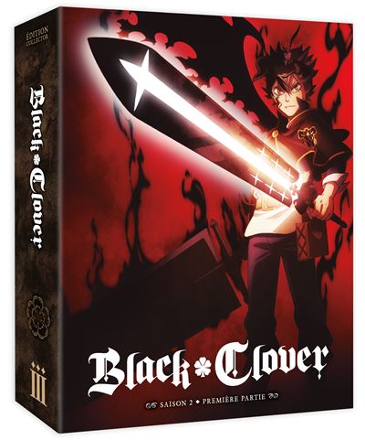 Black Clover Saison 2 Partie 1/2 Édition Collector DVD