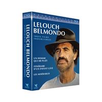 Coffret Belmondo, Lelouch Blu-ray