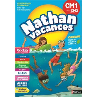 Cahier De Vacances Primaire Cm1 Vers Cm2 9 10 Ans 9 10 Ans Broche Christine Beigel Jocelyne Boulard Celine Charriere Achat Livre Fnac