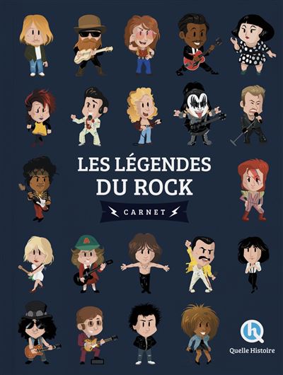 Les légendes du rock -  Clémentine V. Baron - cartonné