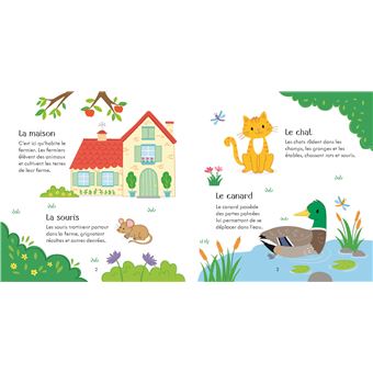 La ferme - Mon coffret livre et jeux