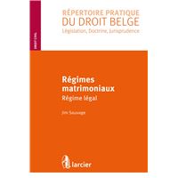 Régimes matrimoniaux