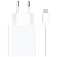 Chargeur Rapide Xiaomi 120W D'origine + Câble USB-C 1m - Blanc - Modèle MDY-13-EE - Neuf