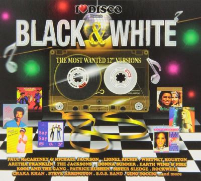 I Love Disco Black & White