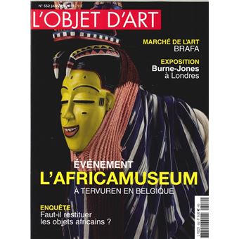 L'Objet d'Art N°552 Salon BRAFA à Bruxelles - janvier 2019