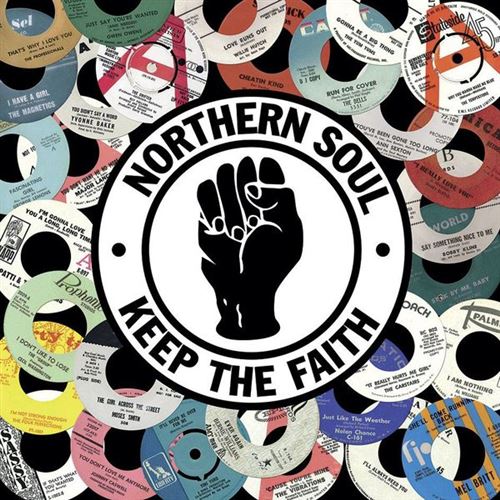 Northern soul-labels canvas