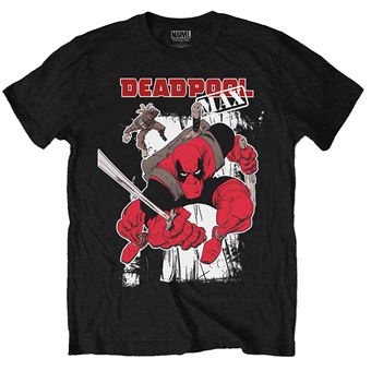 T-Shirt Unisex Deadpool Max Noir