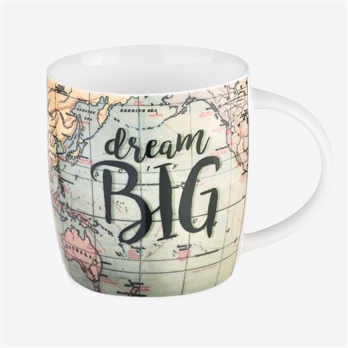 Legami mug - worldmap dream big