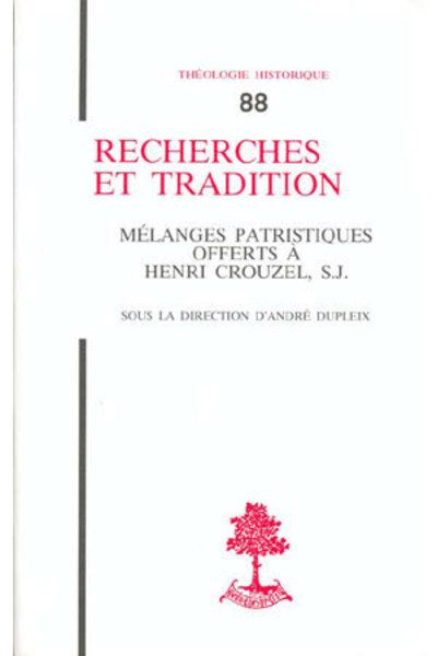 Recherches et tradition
