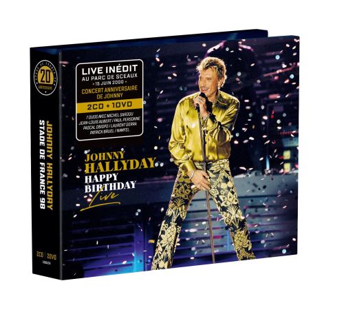 Happy Birthday Live Parc De Sceaux Johnny Hallyday Cd Album Achat Prix Fnac