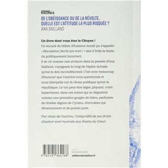 De l'obéissance ou de la révolte