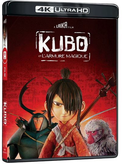 Kubo et l'armure magique en 4K, Blu-ray et DVD