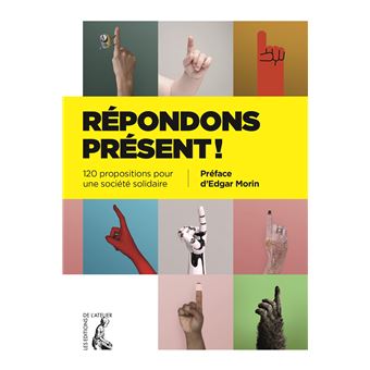 Couverture : Répondons présent ! / 120 propositions pour une société solidaire
