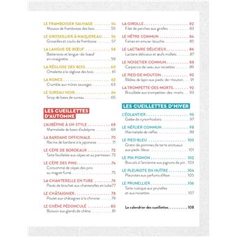 Cueillettes sauvages en forêt - 44 espèces et recettes