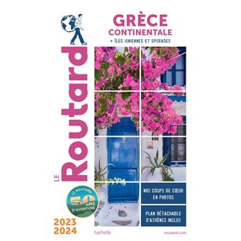 Guide du Routard Grèce continentale 2023/24
