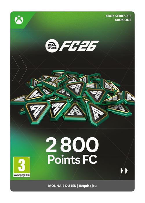 Code de téléchargement EA Sports FC 26 2800 Points FC