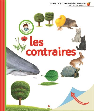 Les contraires - Delphine Gravier - cartonné