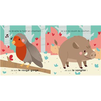 Les ani'doux - La forêt - Les ani'doux à toucher