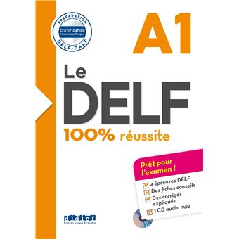 Le DELF A1 100% Réussite - édition 2016-2017 - Livre + didierfle.app