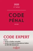 Code Dalloz Expert. Codes pénal et procédure pénale 2020