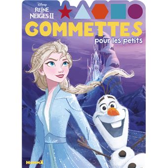 Disney La Reine des Neiges 2 - Gommettes pour les petits (Elsa et Olaf)