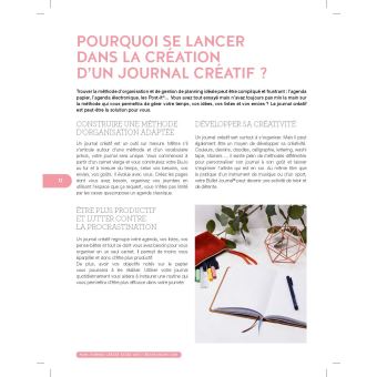Mon journal créatif - Un livre pour tout savoir pratique et accessible à tous