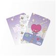 Set de 3 carnets A6 BT21 The Journey Tata
