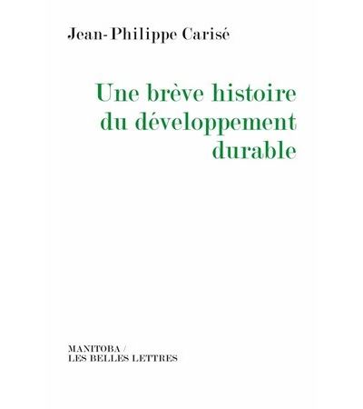 Une brève histoire du développement durable