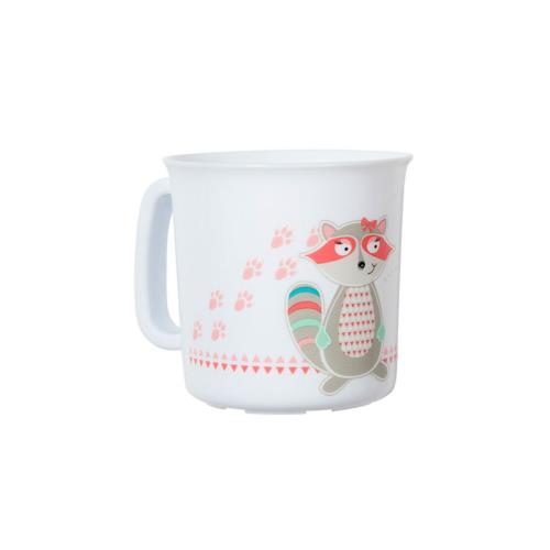 Tasse micro-ondes Badabulle Pink Racoon
