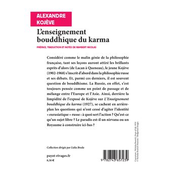 L'enseignement bouddhique du karma
