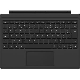 Microsoft Type Cover Surface Pro Black Fingerprint AZERTY - Fnac.be ...