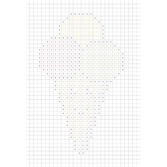 Coloriages Pixel kawaii - pochette 6 feutres pailletés