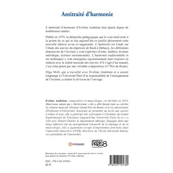 Antitraité d'harmonie