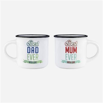 Mug Legami Espresso For Two Mum and Dad