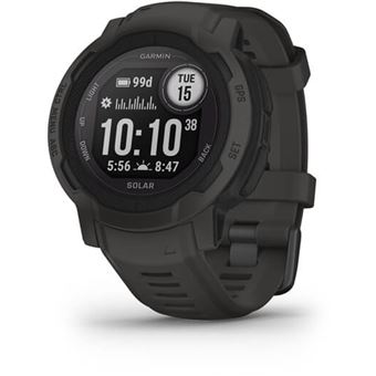 GARMIN INSTINCT 2 SOLAR GRAPHITE Montre connect e Achat prix