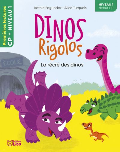 La récré des dinos CP Niveau 1 - Kathie Fagundez - broché