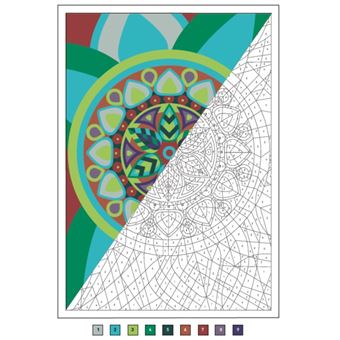 Coloriages mystères - Mandalas