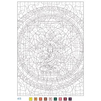 Coloriages mystères - Mandalas