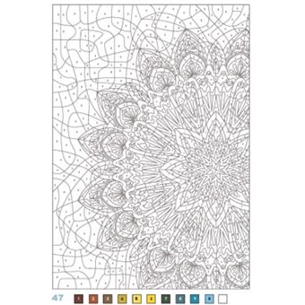 Coloriages mystères - Mandalas