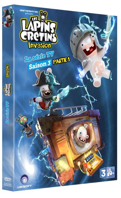 Les Lapins Crétins Saison 3 Volume 1 DVD