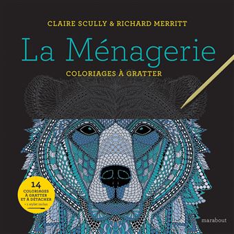 La Menagerie Cartes A Gratter Broche Claire Scully Richard Merritt Achat Livre Fnac