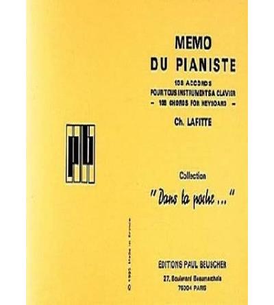Memo du pianiste - H. Lafitte C - broché