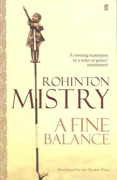A fine balance - Rohinton Mistry - Poche