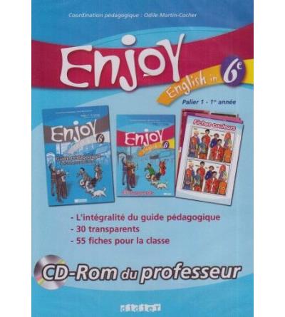Enjoy English 6eme CD -rom enseignants CD Rom professeur - Livre CD-ROM ...